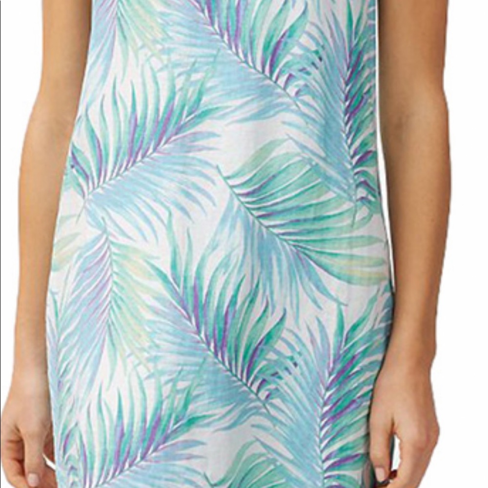 Tommy Bahama Leinani Leaves Linen
Halter Dress